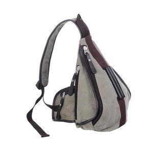 Canvas Sling Pack with Handle and Straps NEW
